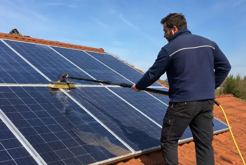Nettoyage et entretien de panneaux solaires à Saint-Pargoire
